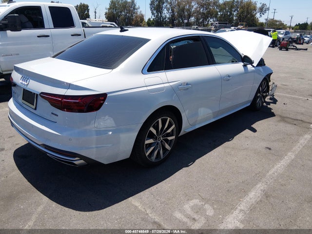 45746549 :رقم المزاد ، WAUABAF49MA035521 vin ، 2021 Audi A4 Premium 40 Tfsi Quattro S Tronic مزاد بيع
