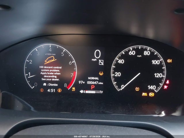 3CZRZ1H59VM703940 Honda Hr-v Sport 2wd