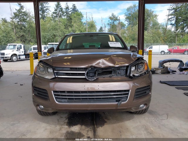 2011 Volkswagen Touareg Tdi Executive მანქანა იყიდება აუქციონზე, vin: WVGFK9BP7BD003519, აუქციონის ნომერი: 45746572