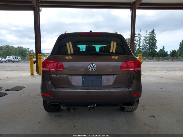 2011 Volkswagen Touareg Tdi Executive მანქანა იყიდება აუქციონზე, vin: WVGFK9BP7BD003519, აუქციონის ნომერი: 45746572