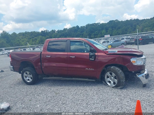 2019 Ram 1500 Big Horn/lone Star  4x4 5'7 Box მანქანა იყიდება აუქციონზე, vin: 1C6SRFFT1KN668583, აუქციონის ნომერი: 45746582