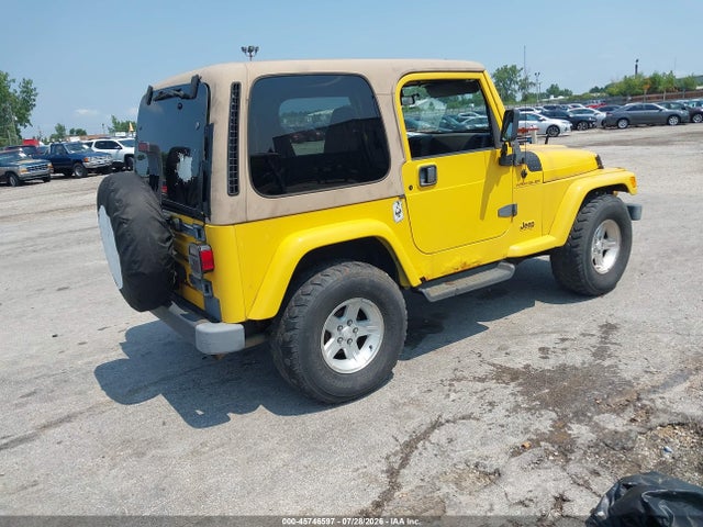 Aukcja sprzedaży 2000 Jeep Wrangler Sport, vin: 1J4FA49S6YP726445, numer aukcji: 45746597