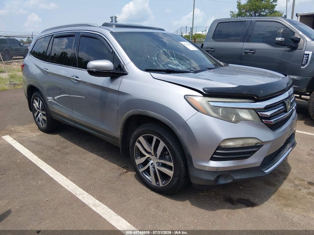 2017 Honda Pilot Elite მანქანა იყიდება აუქციონზე, vin: 5FNYF6H02HB073781, აუქციონის ნომერი: 45746609