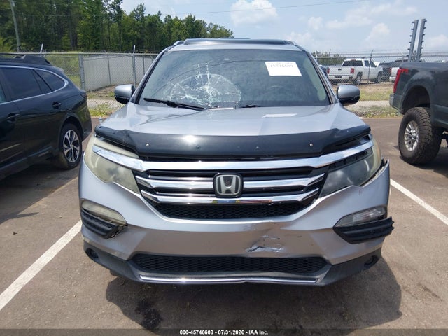 2017 Honda Pilot Elite მანქანა იყიდება აუქციონზე, vin: 5FNYF6H02HB073781, აუქციონის ნომერი: 45746609