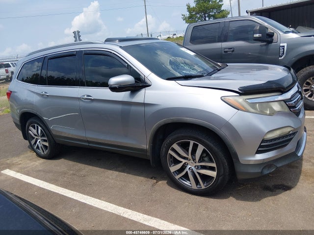 2017 Honda Pilot Elite მანქანა იყიდება აუქციონზე, vin: 5FNYF6H02HB073781, აუქციონის ნომერი: 45746609