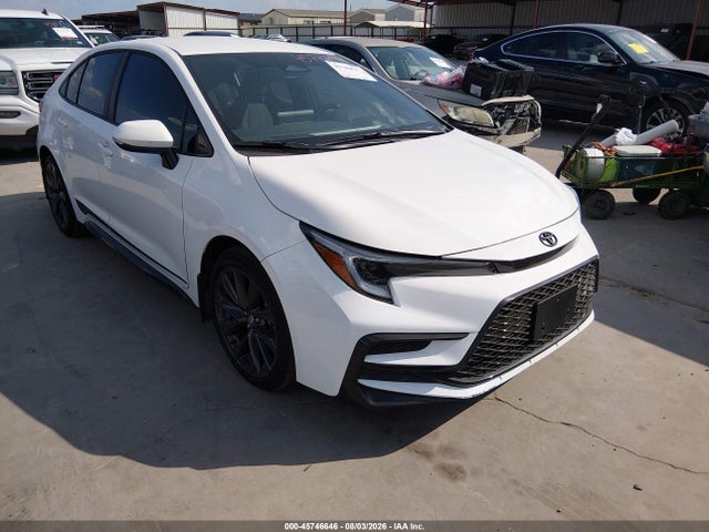 2026 Toyota Corolla Se მანქანა იყიდება აუქციონზე, vin: 5YFS4MCE4TP284559, აუქციონის ნომერი: 45746646
