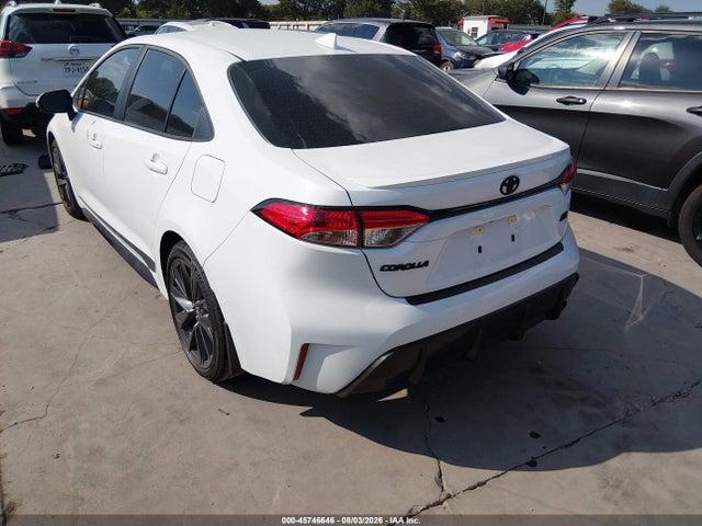 2026 Toyota Corolla Se მანქანა იყიდება აუქციონზე, vin: 5YFS4MCE4TP284559, აუქციონის ნომერი: 45746646