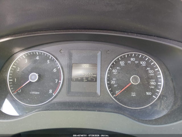 2014 Volkswagen Jetta 1.8t Se მანქანა იყიდება აუქციონზე, vin: 3VWB17AJ2EM432046, აუქციონის ნომერი: 45746701