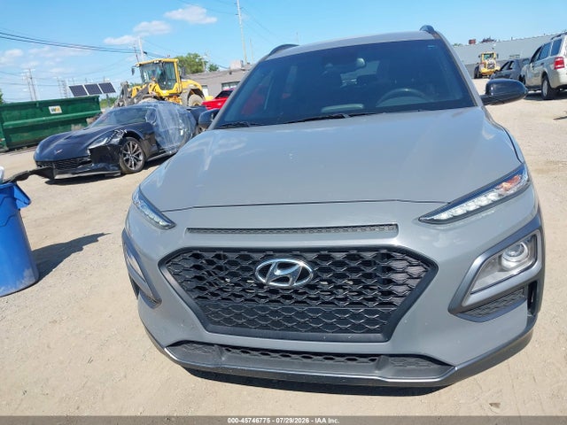 45746775 :رقم المزاد ، KM8K6CA59MU687587 vin ، 2021 Hyundai Kona Night مزاد بيع
