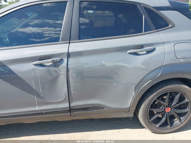 45746775 :رقم المزاد ، KM8K6CA59MU687587 vin ، 2021 Hyundai Kona Night مزاد بيع