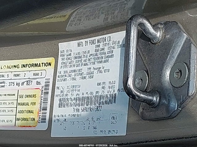 3LN6L5A9XHR615822 Lincoln Mkz Premiere