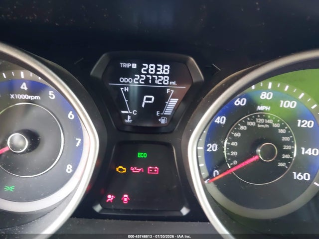 Продажа на аукционе авто 2013 Hyundai Elantra Gls, vin: KMHDH4AE9DU955319, номер лота: 45746813