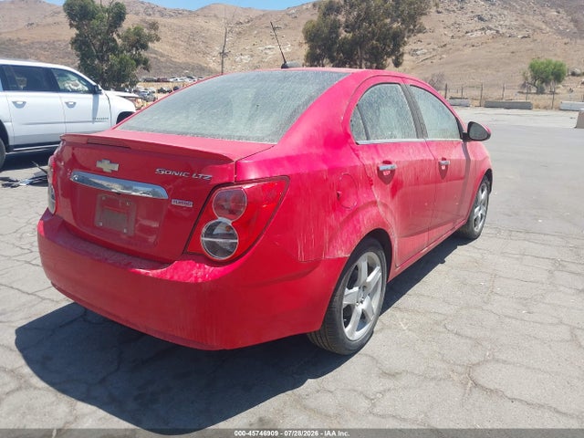 Chevrolet Sonic Ltz Auto 2015 1G1JE5SB2F4121060 Image 4