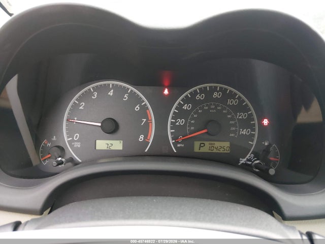 45746922 :رقم المزاد ، 2T1BU4EE9BC714131 vin ، 2011 Toyota Corolla Le مزاد بيع