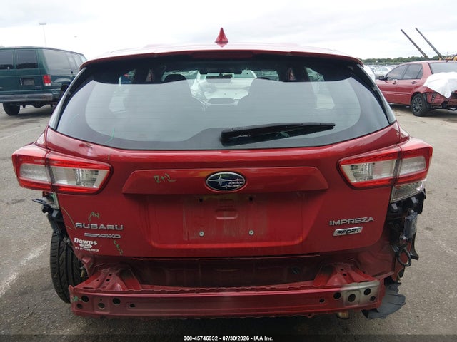 45746932 :رقم المزاد ، 4S3GTAM65J3719349 vin ، 2018 Subaru Impreza 2.0i Sport مزاد بيع