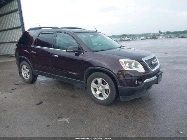 Продаж на аукціоні авто 2008 Gmc Acadia Slt-1, vin: 1GKEV23768J163662, номер лоту: 45746936