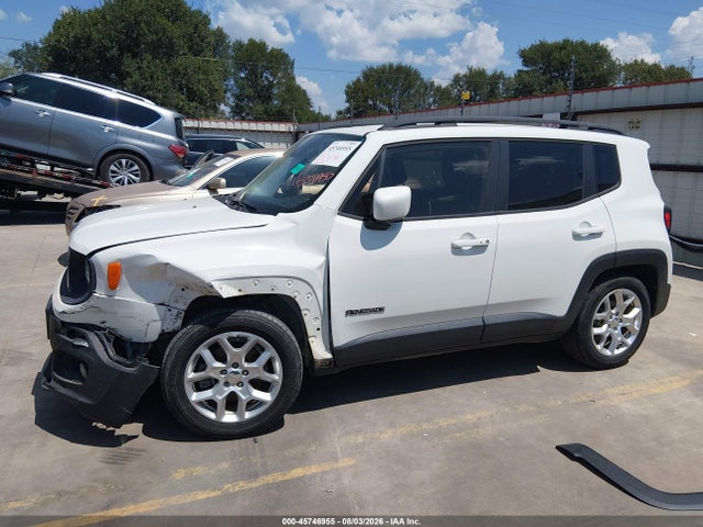 2015 Jeep Renegade Latitude მანქანა იყიდება აუქციონზე, vin: ZACCJABT0FPB54411, აუქციონის ნომერი: 45746955