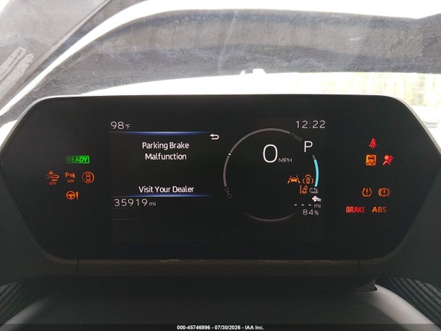 2024 Toyota Bz4x Xle მანქანა იყიდება აუქციონზე, vin: JTMAAAAA0RA039466, აუქციონის ნომერი: 45746996