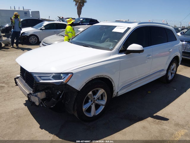 45746997 :رقم المزاد ، WA1AJAF73MD015659 vin ، 2021 Audi Q7 Premium 45 Tfsi Quattro Tiptronic مزاد بيع
