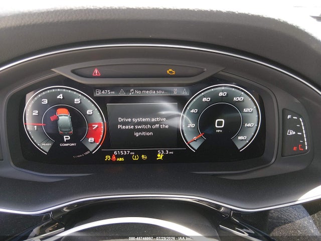 45746997 :رقم المزاد ، WA1AJAF73MD015659 vin ، 2021 Audi Q7 Premium 45 Tfsi Quattro Tiptronic مزاد بيع
