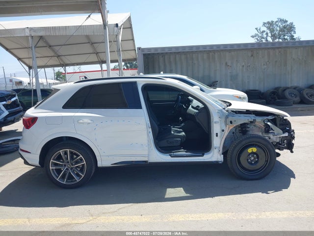 2025 Audi Q3 Premium 45 Tfsi S Line Quattro Tiptronic მანქანა იყიდება აუქციონზე, vin: WA1DECF31S1021792, აუქციონის ნომერი: 45747022