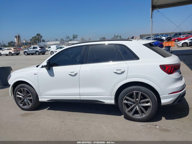 2025 Audi Q3 Premium 45 Tfsi S Line Quattro Tiptronic მანქანა იყიდება აუქციონზე, vin: WA1DECF31S1021792, აუქციონის ნომერი: 45747022