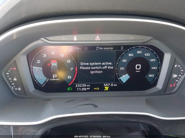 2025 Audi Q3 Premium 45 Tfsi S Line Quattro Tiptronic მანქანა იყიდება აუქციონზე, vin: WA1DECF31S1021792, აუქციონის ნომერი: 45747022