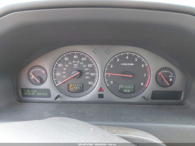 45747084 :رقم المزاد ، YV1RS61R222176549 vin ، 2002 Volvo S60 2.4 مزاد بيع
