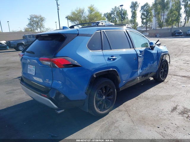 JTM16RFV4ND524908 Toyota Rav4 Hybrid Se