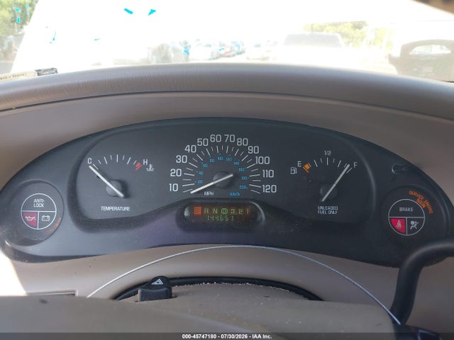 45747180 :رقم المزاد ، 2G4WS52M7V1404664 vin ، 1997 Buick Century Custom مزاد بيع