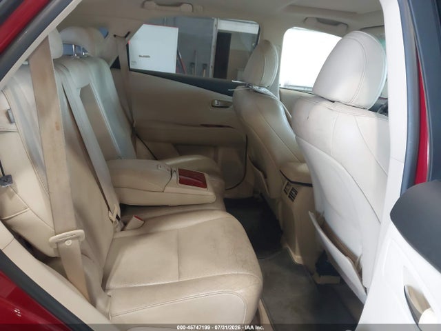 2010 Lexus Rx 350 მანქანა იყიდება აუქციონზე, vin: 2T2BK1BA9AC069898, აუქციონის ნომერი: 45747199