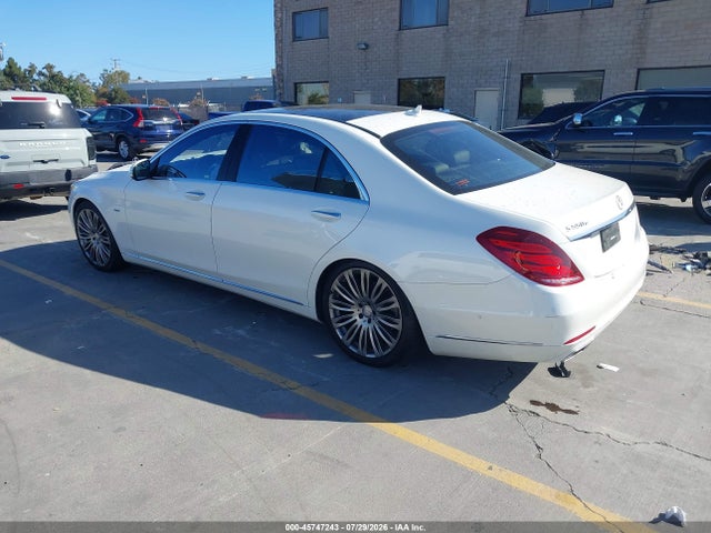 WDDUG6DBXHA316111 Mercedes-Benz S 550e Plug-in Hybrid