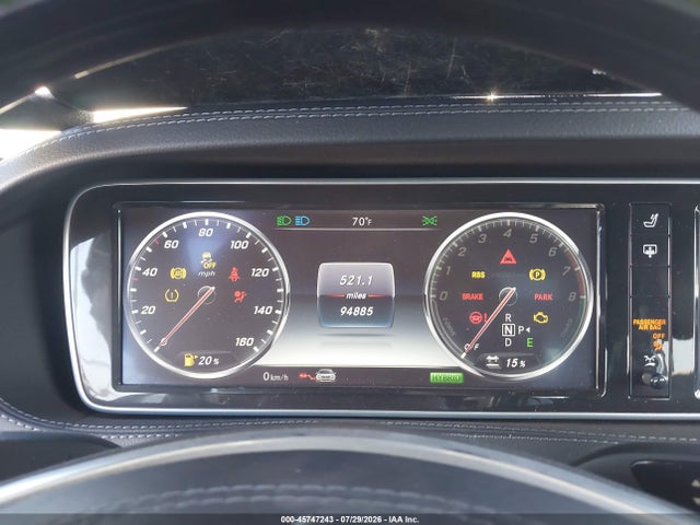 WDDUG6DBXHA316111 Mercedes-Benz S 550e Plug-in Hybrid