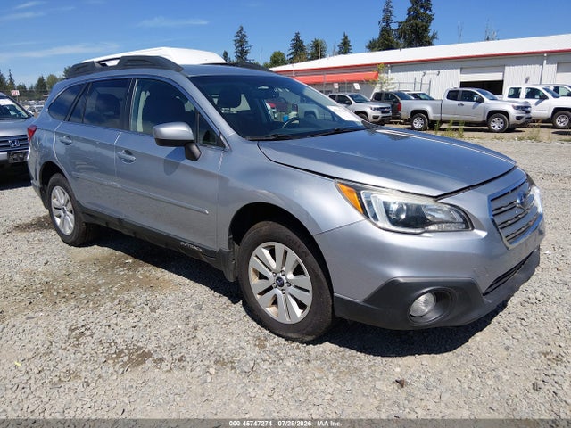 45747274 :رقم المزاد ، 4S4BSACC9F3249575 vin ، 2015 Subaru Outback 2.5i Premium مزاد بيع