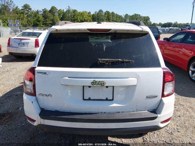 Продажа на аукционе авто 2017 Jeep Compass Latitude, vin: 1C4NJDEB4HD191902, номер лота: 45747291