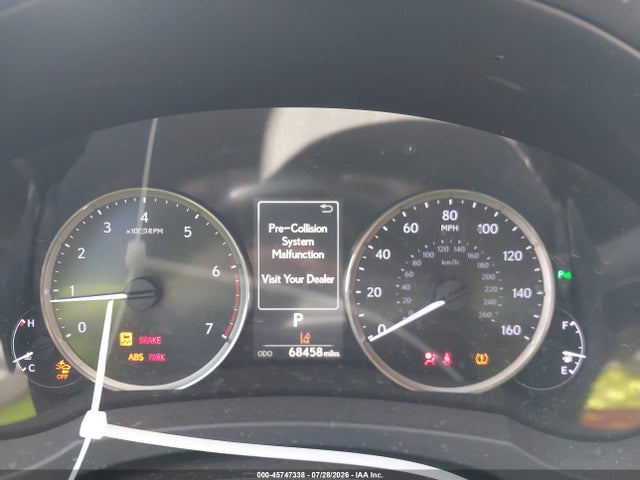 45747338 :رقم المزاد ، JTHBA1D28K5092504 vin ، 2019 Lexus Is 300 مزاد بيع
