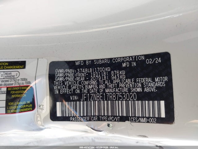 Toyota Gr86 Premium 2024 JF1ZNBE17R8753020 Image 9