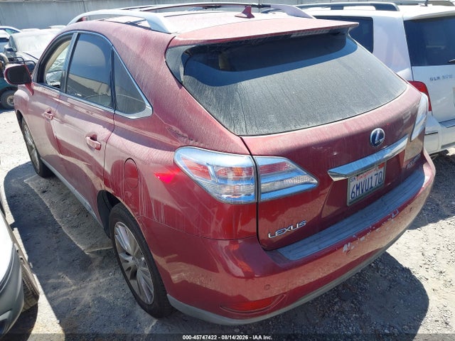 Продаж на аукціоні авто 2010 Lexus Rx 450h, vin: JTJBC1BAXA2020898, номер лоту: 45747422