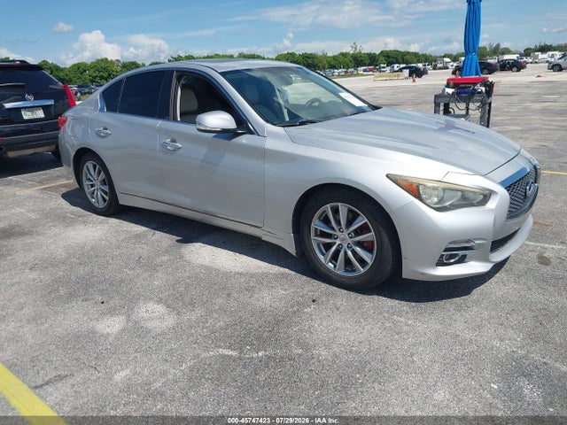 Продажа на аукционе авто 2015 Infiniti Q50 Premium, vin: JN1BV7AP4FM344322, номер лота: 45747423
