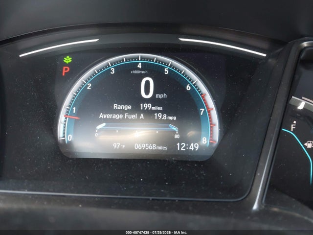 45747435 :رقم المزاد ، SHHFK7H68MU417703 vin ، 2021 Honda Civic Ex مزاد بيع