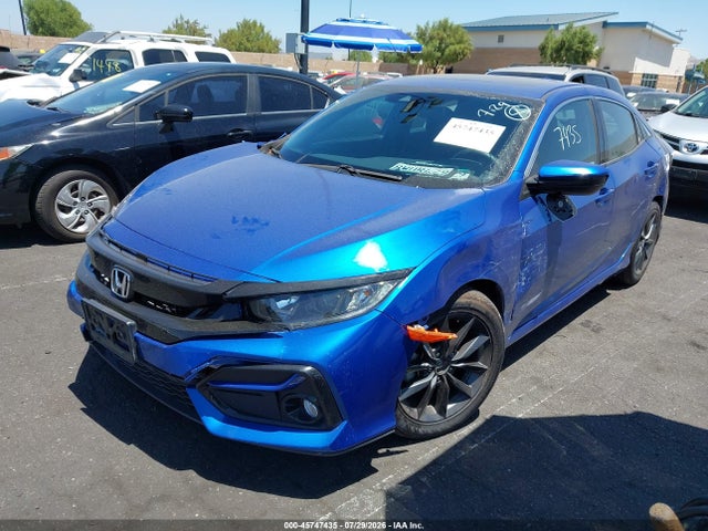 45747435 :رقم المزاد ، SHHFK7H68MU417703 vin ، 2021 Honda Civic Ex مزاد بيع