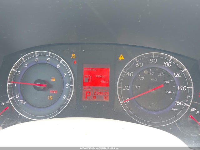 45747454 :رقم المزاد ، JNKAJ09E68M305392 vin ، 2008 Infiniti Ex35 Journey مزاد بيع