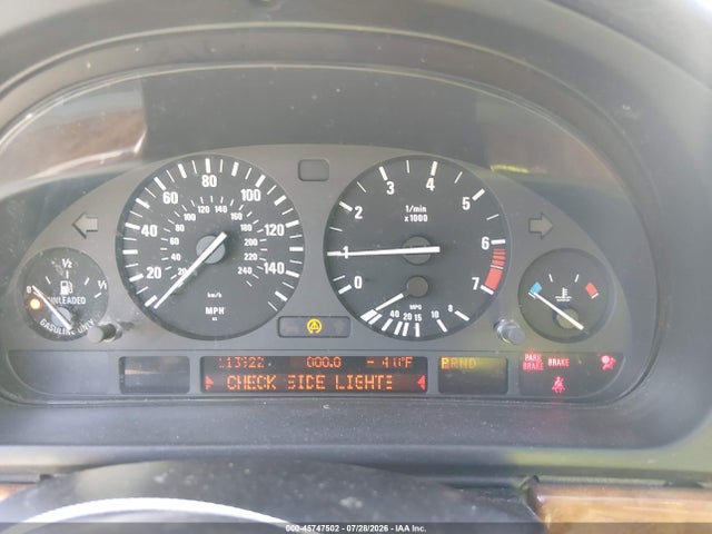 2002 Bmw 530ia მანქანა იყიდება აუქციონზე, vin: WBADT63492CH89941, აუქციონის ნომერი: 45747502