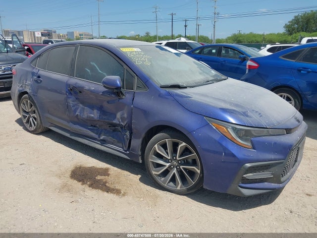 45747505 :رقم المزاد ، 5YFS4MCE9NP115124 vin ، 2022 Toyota Corolla Se مزاد بيع