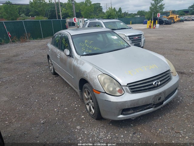 2006 Infiniti G35x მანქანა იყიდება აუქციონზე, vin: JNKCV51F06M615520, აუქციონის ნომერი: 45747564