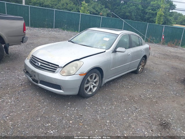 2006 Infiniti G35x მანქანა იყიდება აუქციონზე, vin: JNKCV51F06M615520, აუქციონის ნომერი: 45747564