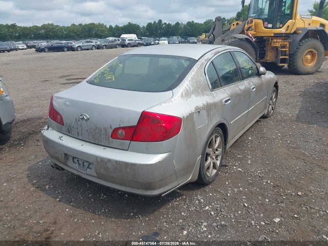 2006 Infiniti G35x მანქანა იყიდება აუქციონზე, vin: JNKCV51F06M615520, აუქციონის ნომერი: 45747564