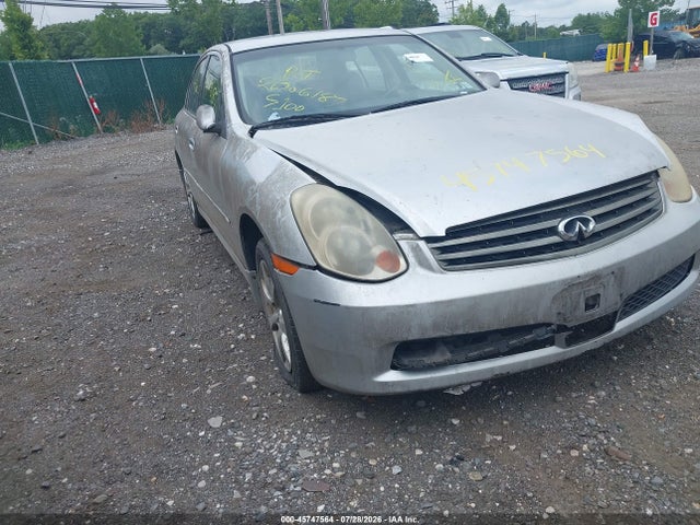 2006 Infiniti G35x მანქანა იყიდება აუქციონზე, vin: JNKCV51F06M615520, აუქციონის ნომერი: 45747564