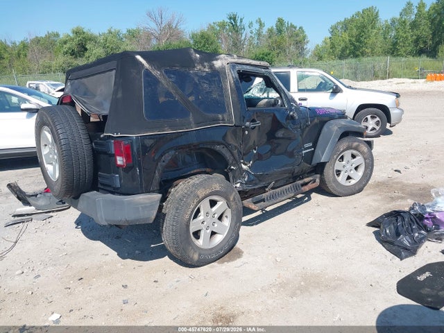 Продажа на аукционе авто 2012 Jeep Wrangler Sport, vin: 1C4AJWAG0CL143940, номер лота: 45747620