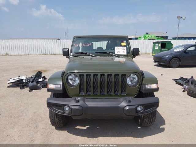 2021 Jeep Wrangler Unlimited Sahara Altitude 4x4 მანქანა იყიდება აუქციონზე, vin: 1C4HJXEN9MW558204, აუქციონის ნომერი: 45747624